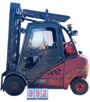 Wózek widłowy Linde H35T EVO maszt STANDARD pełna kabina oświetlenie