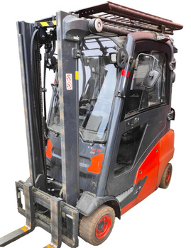 Wózek widłowy podnośnikowy Linde H18T-01 napęd LPG maszt STANDARD pełna kabina