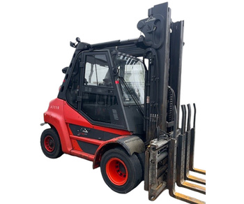 Wózek widłowy podnośnikowy Linde H70 EVO LPG 2018 rok BLUESPOT maszt TRIPLEX