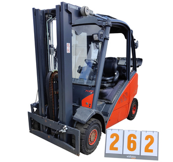 Wózek widłowy Linde H25T-02 maszt TRIPLEX 2500KG 2017r LPG