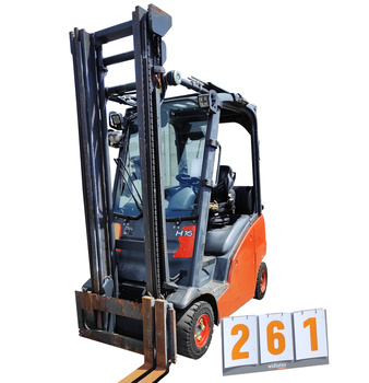 Wózek widłowy Linde H16T-01 maszt STANDARD wózki widłowe widły LPG