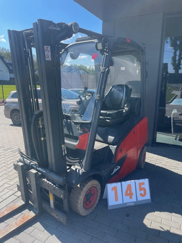 Wózek widłowy Linde H16T EVO maszt STANDARD LPG 2015r BLUESPOT LED przesuw LPG