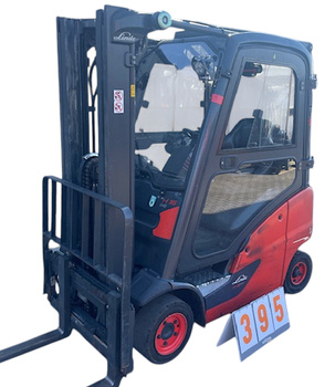 Wózek widłowy Linde H16T-01 LPG 2019 maszt TRIPLEX oświetlenie robocze