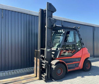 Wózek widłowy podnośnikowy spalinowy DIESEL Linde H70D-01 BLUESPOT pełna kabina