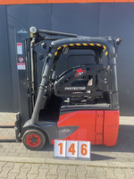 Wózek widłowy elektryczny Linde E16 EVO 2014r maszt DUPLEX BLUESPOT oświetlenie LED